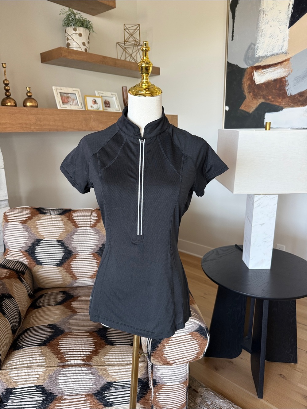 Athleta Vintage Velo Cycling Top